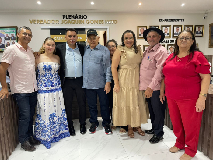 Idiamim Bernardino assume Presidência da Câmara Municipal de Bernardino Batista para o ano de 2026.